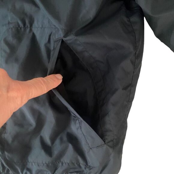 Vintage Champion Bomber Varsity Jacket Size XS Embroidered Logo Black White MY23 - Picture 11 of 11